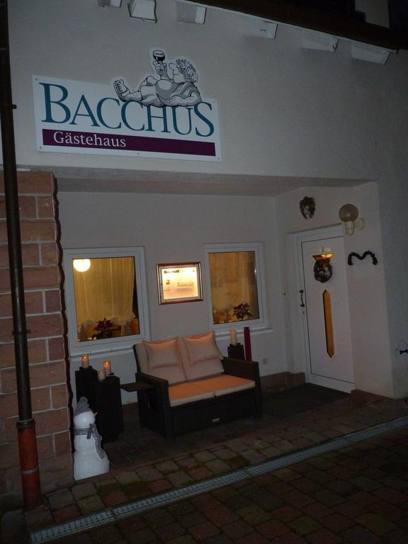 Gaestehaus Bacchus Wachenheim an der Weinstraße Eksteriør billede